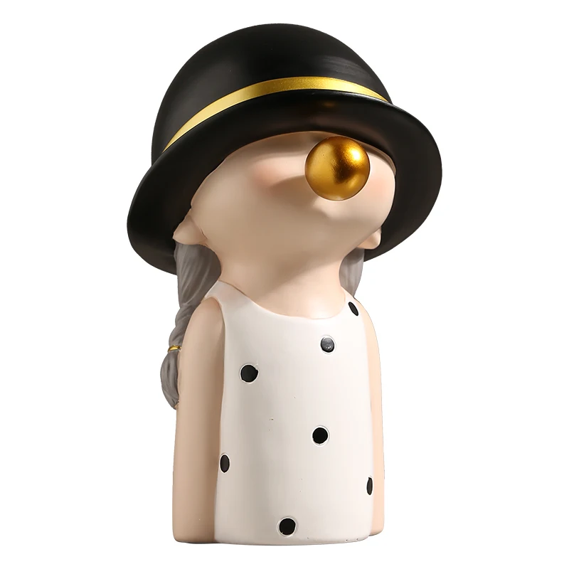 

Креативная каучуковая шляпа в виде жвачки для мальчиков и планшетов, декор для гостиной, книжного шкафа, настольное искусство, статуя персо...