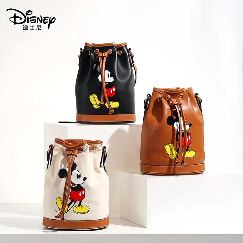 

Disney Cartoon Woman Fashion Mickey Mouse Shoulder Bag Chain Diagonal Bag Single Shoulder All-match High-quality Bag