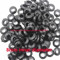 8mm inner diameter double side rubber cable grommet ring wire hole plug wire gasket