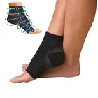 Спортивные носки с поддержкой голеностопа для занятий йогой и снятия боли, эластичные компрессионные дышащие черные носки с бандажом