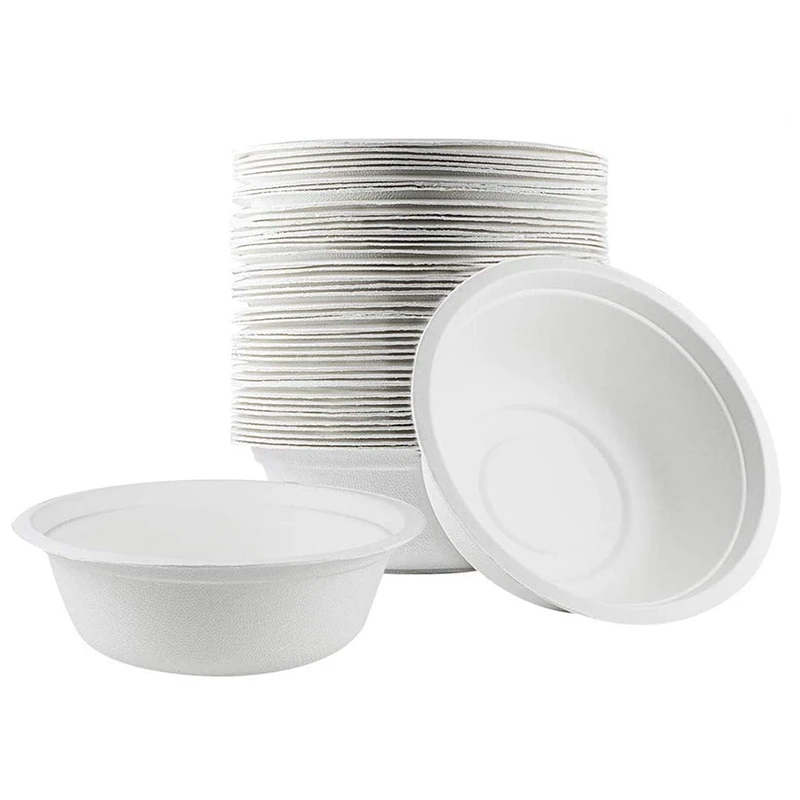 Compostable чаша натуральная одноразовая бумажная Экологически чистая