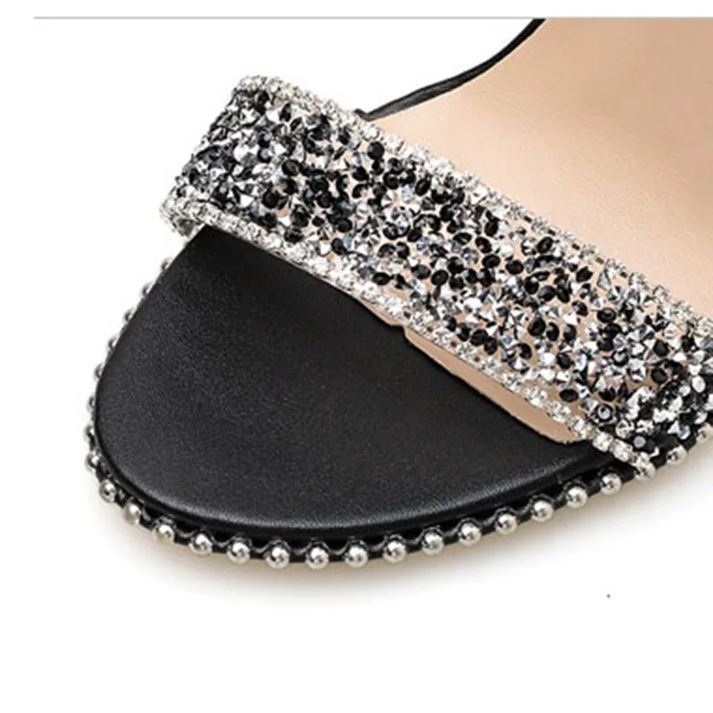 Ltart/тонкие туфли на очень высоком каблуке 11 см Римские сандалии Пикантная женская