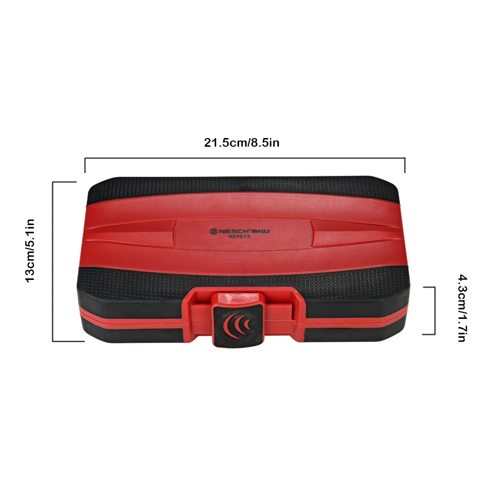 Набор профессиональных высокоточных ударных отверток NESCH 13 шт. набор с