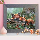 5d DIY алмазная живопись, вышивка крестиком, квадратнаякруглая бриллиантовая вышивка, мозаика, животное, домашний декор