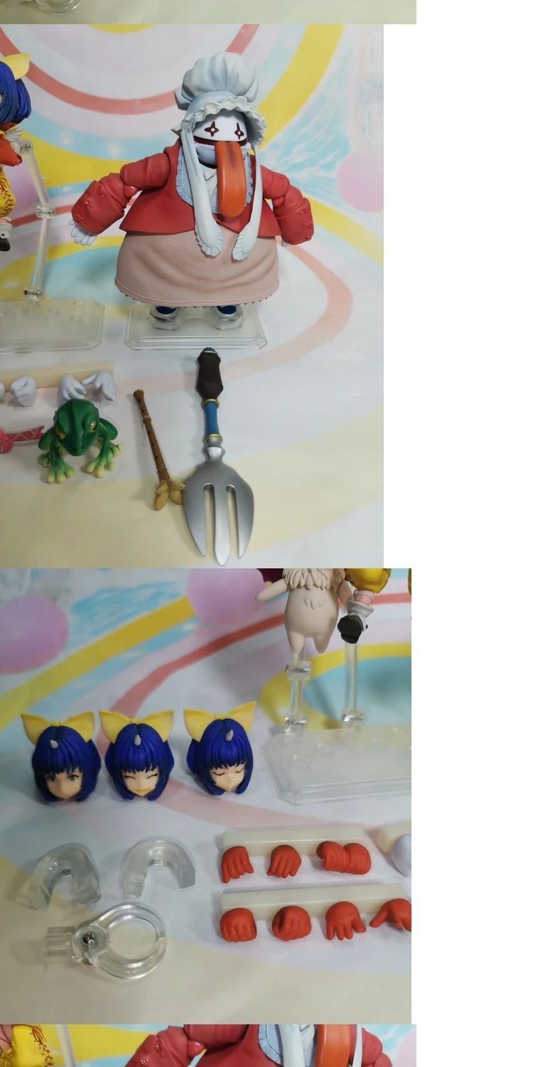 

Final Fantasy Figure Final Fantasy IX FFIX FF9 Quina Quen Eiko Carol Original LOOSE PACKAGE Action Figure Doll Toys