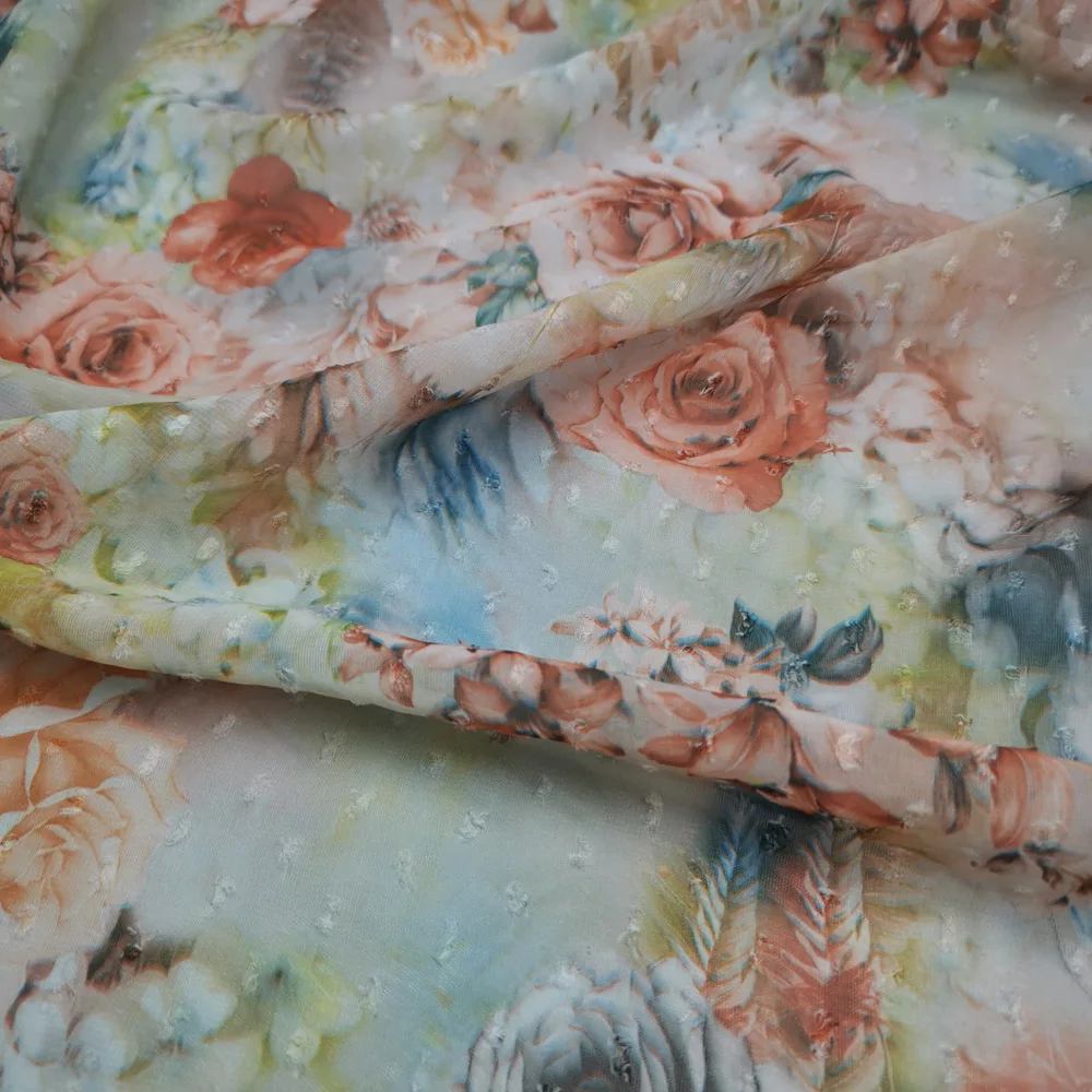 chiffon fabric dress 75D summer soft silky breathable DIY ribbon scarf cosplay | Дом и сад