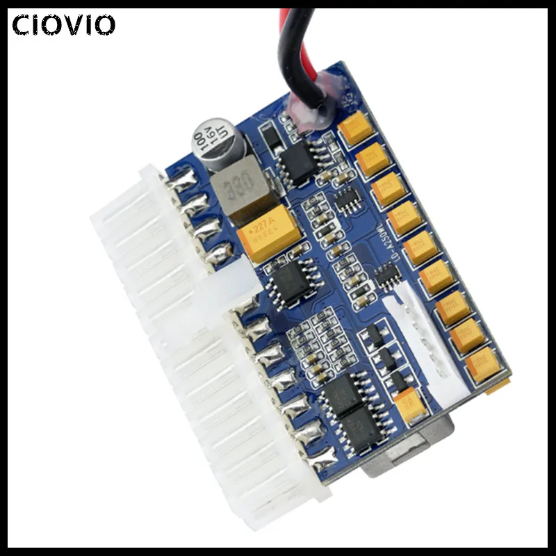 CIOVIO DC ATX Peak PSU 19V 200W Pico Switch Mining 24pin MINI ITX to PC Power Supply For Computer | Обустройство дома