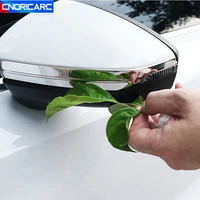 stainless steel car styling rearview mirror frame cover strips stickers trim for audi a3 8y 2021 auto exterior accessories