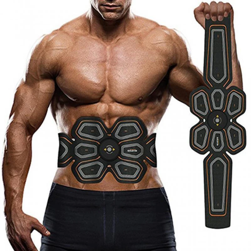 EMS Wireless Muscle Stimulator Electric Weight Loss Stickers Body Slimming Belt Smart Fitness Abdominal Training Massager Unisex | Красота и