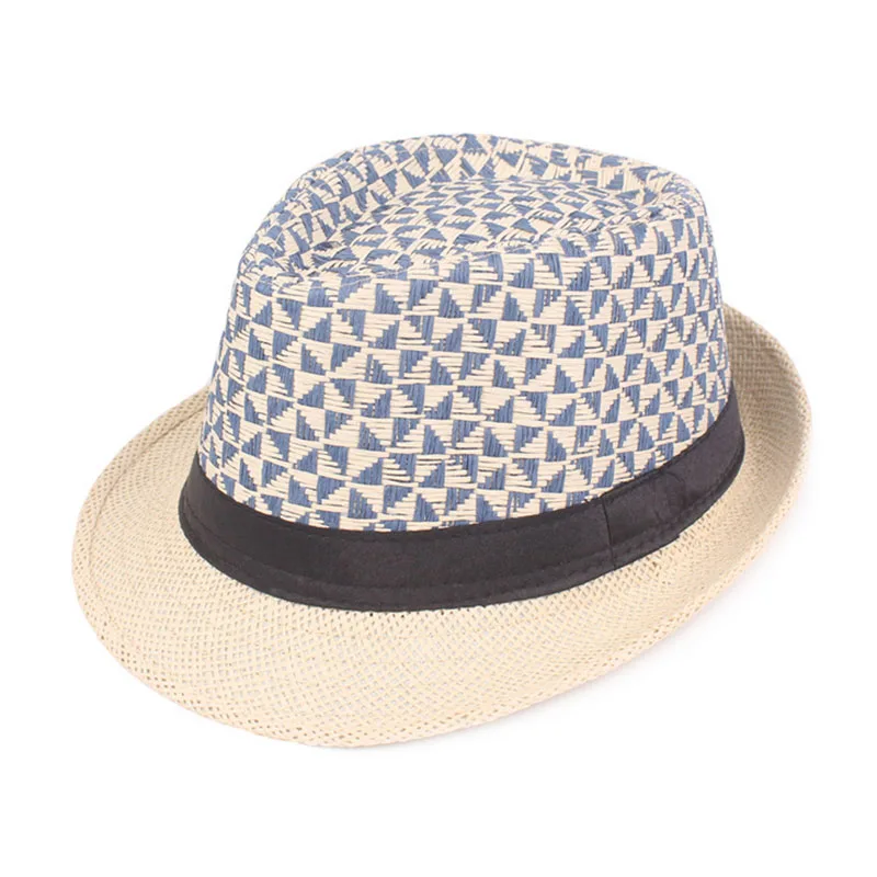Панама соломенный джазовый и бейсболкой летняя 2020 Пляжные кепки для защиты от
