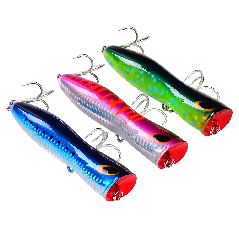 Top water Popper приманки для тунца 13 5 см рыболовные искусственная жесткая приманка