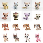 Игрушечная кошка LPS, милые игрушки, старый зоомагазин, спаниель колли, немецкий дог, мини-котенок с короткой шерстью, собака хаски, коллекционная редкая фигурка