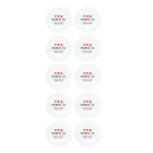 Шарики для настольного тенниса Huieson, 10 шт.упак., английский язык, 3 звезды, 2,8 г, 40 мм, новый пластиковый мяч из АБС-пластика для тренировок по пинг-понгу