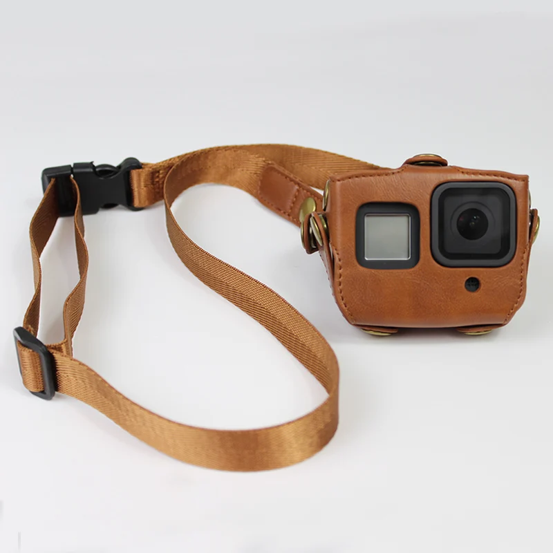 Защитный из искусственной кожи чехол сумка с плечевым ремнем шейный ремешок