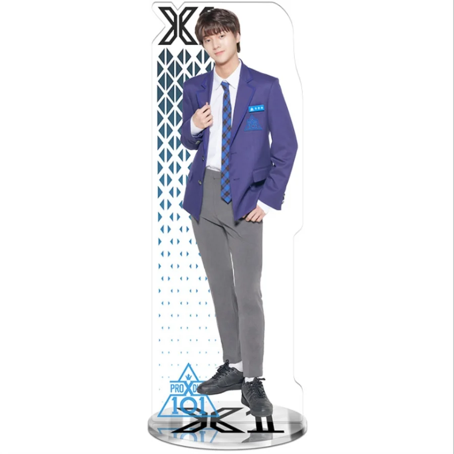 Kpop X ONE Standing Action Table Decor Song Hyeong Jun Son Dong Pyo Acrylic Standee Action Figure Doll 22cm Produce x 101
