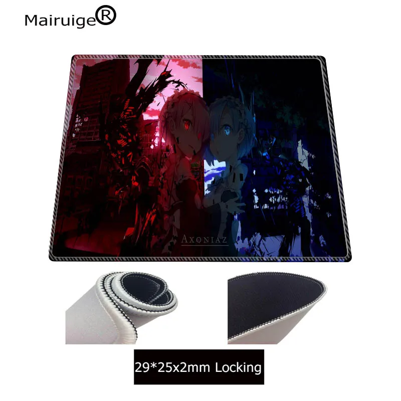 ReZERO Starting Life in Another World Large White Lock Edge Gaming mouse pad for game player Desktop PC Computer Laptop | Компьютеры и