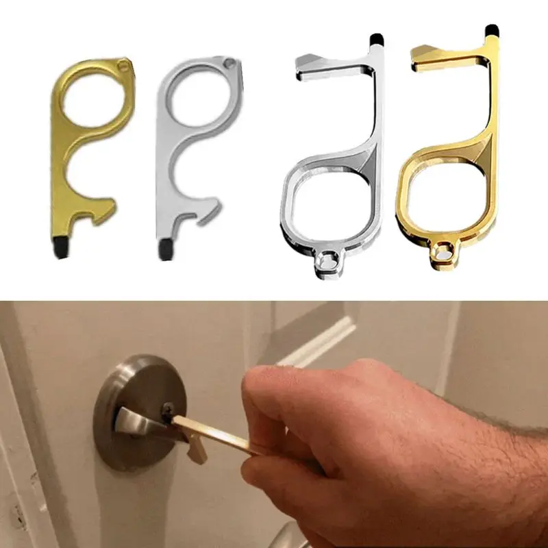 Бесконтактный Открыватель для дверей инструмент ключей с сенсорными экранами