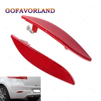 265650004r 265600004r 2pcs left right rear bumper reflector lamp lens red fit for renault megane clio mk3 2008 2013