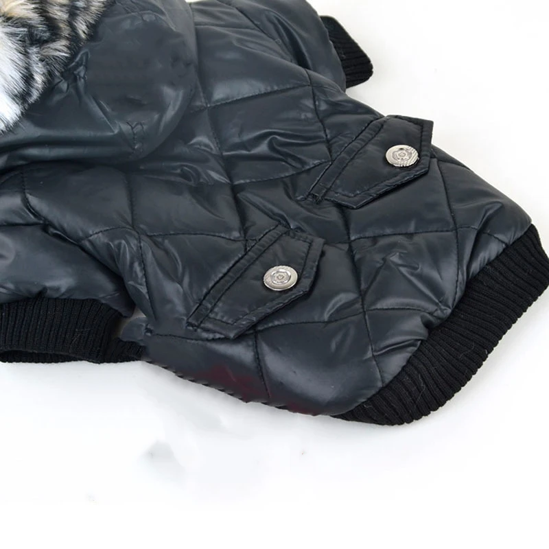 Зимняя одежда для собак пуховик куртка французского бульдога пальто костюм