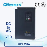 wk310 vector control frequency converter dc 200v 400v to three phase 220v 15kw solar pump inverter with mppt control