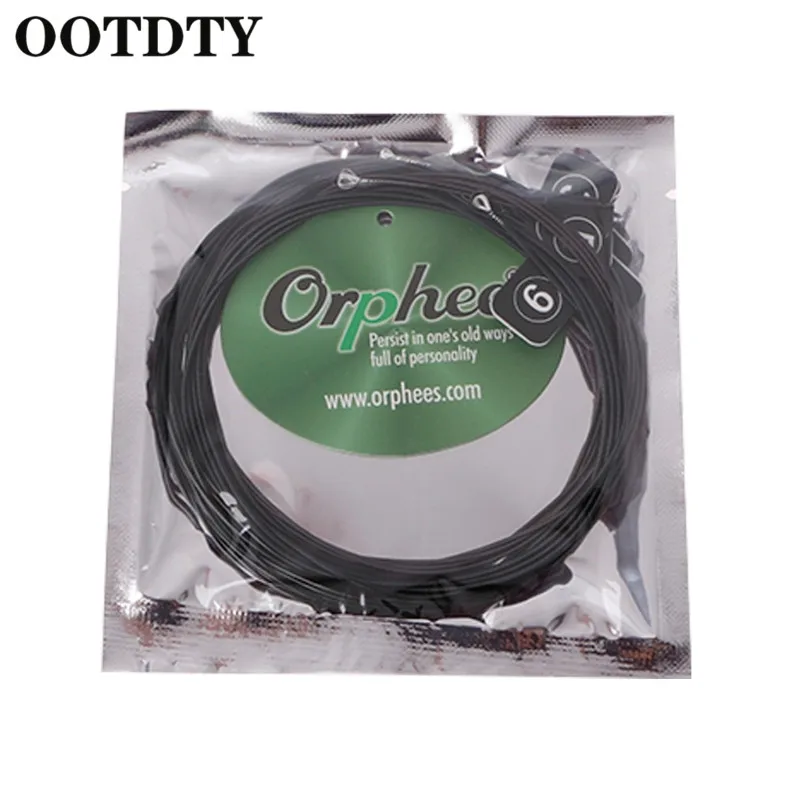 

OOTDTY Orphee NX35-C 6 шт. Классических гитарных струн 028-045 дюймов нейлоновый сердечник стальное покрытие для гитары