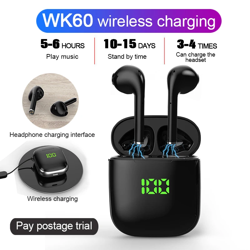 L8 TWS сенсорное управление бас Беспроводные наушники с двойным микрофоном Bluetooth V5.0