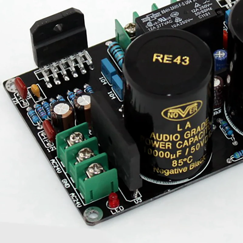 

Amplifier Board LM3886 Stereo 2.0 Amplificador UPC1237 10000UF/50Vx2 HiFi Amp with Speaker Protection Board