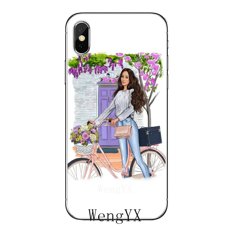 Чехол для телефона Fashion travel girl vacation shopping для Xiaomi Redmi Note 8 7 6 5A 4 Pro 7A K20 6A 4A 4X 5 Plus S2.