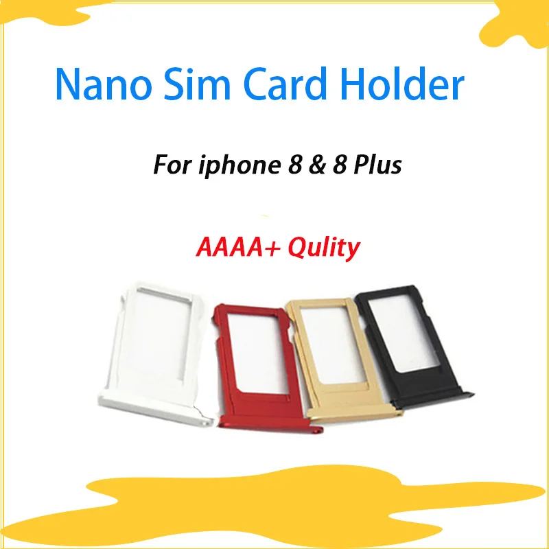 Держатель Nano SIM карты для iPhone 8 8P сменный держатель адаптер аксессуар