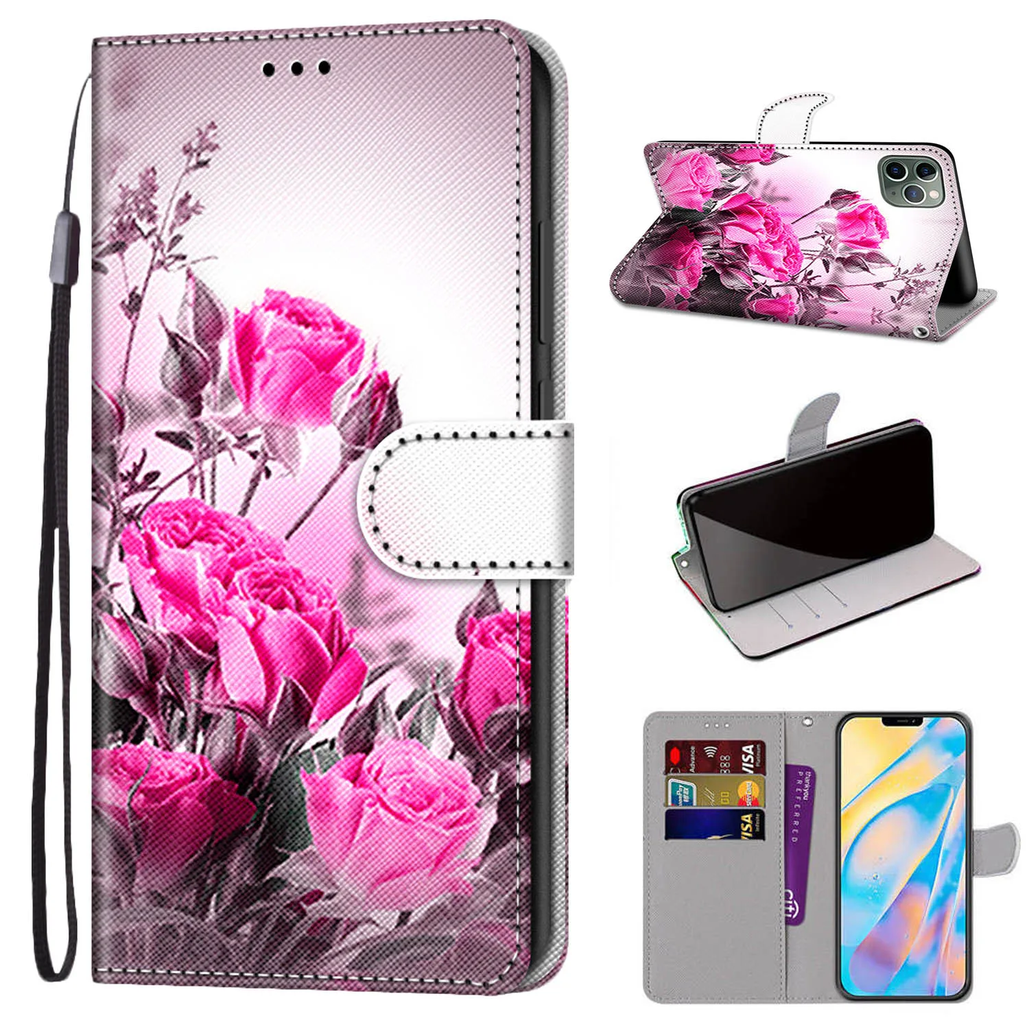 phone case for motorola moto e6 e7 g8 g9 plus play power flip leather case for moto e g 6 7 8 9 wallet card holder stand cover free global shipping