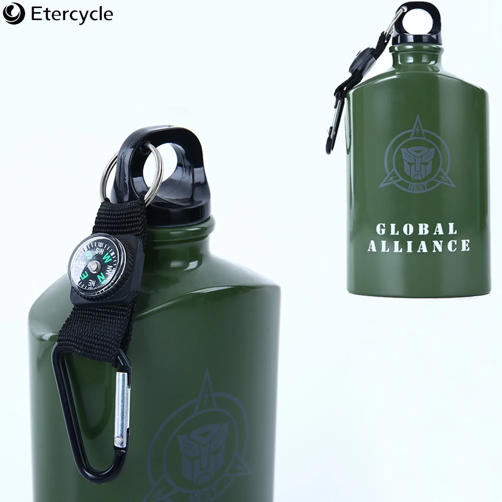 Наружная альпинистская спортивная чашка с компасом Военная портативная для воды