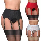 Женские сексуальные чулки с подвязками выше колена, кружевные подвязки с подвязками, 2021
