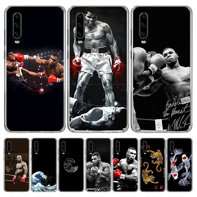 Чехол для телефона Mike Tyson Boxer чехол Huawei P40 P30 P20 Mate 30 20 10 Pro P10 Lite P Smart Z + 2019|Бамперы| |