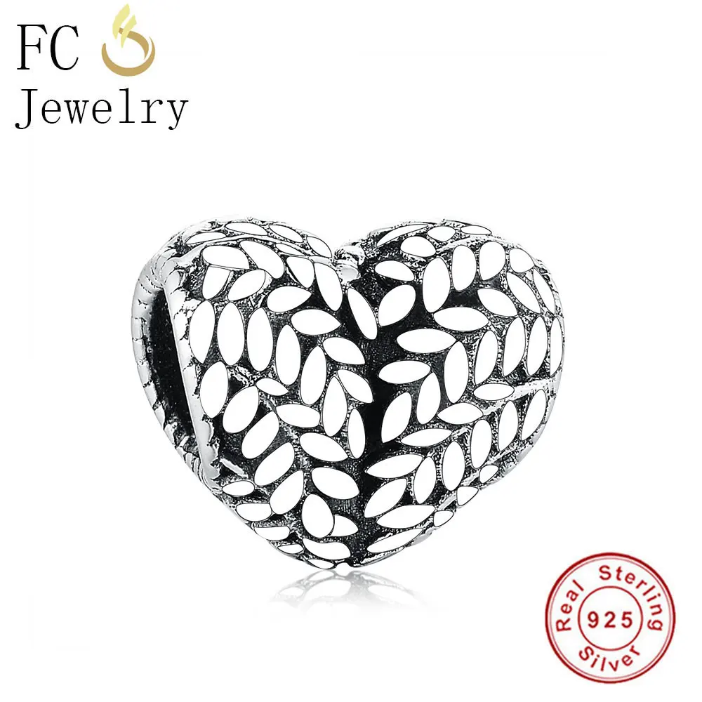 FC ювелирное изделие, браслет Pandora, 925 серебро, мультяшное животное, мини мышка, розовый цвет, эмаль, бисер, изготовление, Берлок - Цвет: FC0300