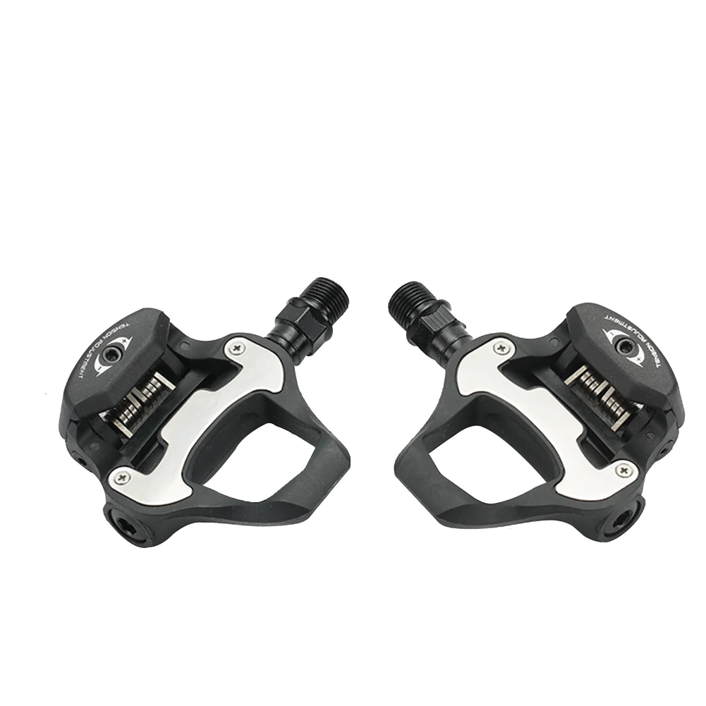 

Professional Road Cycling Bike Bicycle Self-locking Pedals Ultralight Aluminum Alloy 2 Sealed Bearing Bicycle Pedal Bike Part