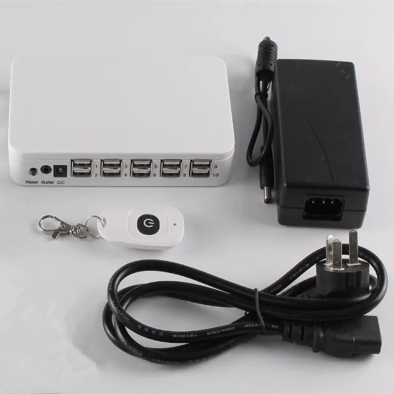 2020 Новое поступление дистанционный пульт 10 порт Мобильный телефон розничный