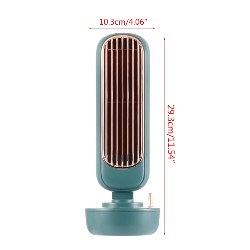 

Humidification Tower Spray Fan Desktop Cooling Humidification Refrigeration Water Supply USB Air Conditioning Tower Fan