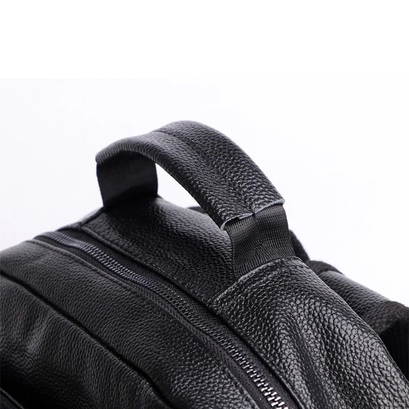 100% рюкзак из натуральной кожи мужской корейский мужские дорожные сумки
