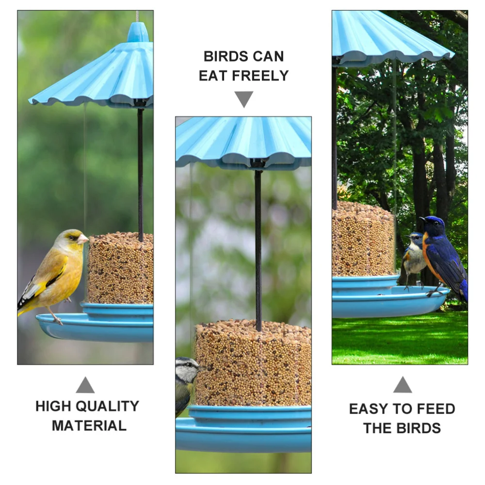 

1pc Bird Feeding Garden Outdoor Hanging Feeder Bird Feeding Tool Bird Supply