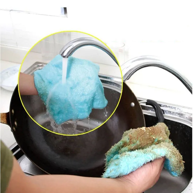 5/6 шт. салфетки для мытья посуды|Чистящие салфетки| |