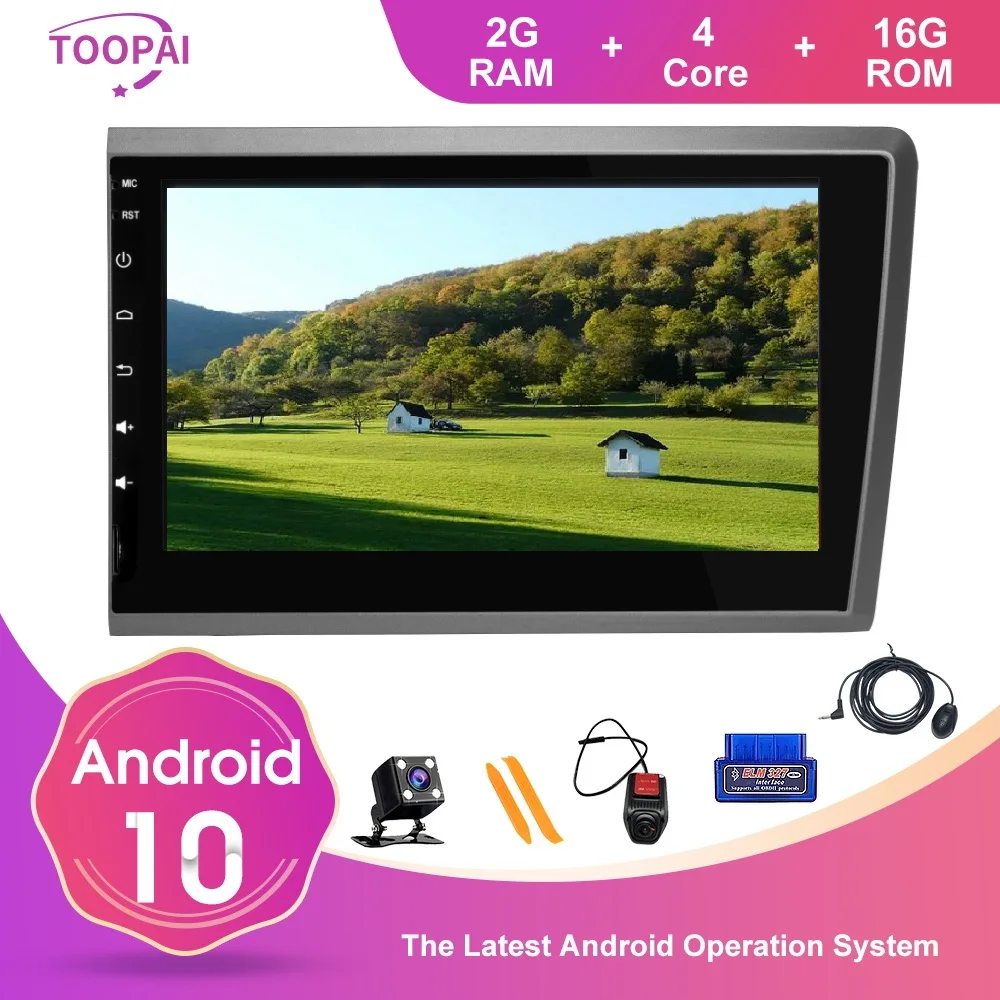 TOOPAI Android 10 для VOLVO S60 V70 XC70 2000 2001 2002 2003 2004 радио авто стерео головное устройство GPS