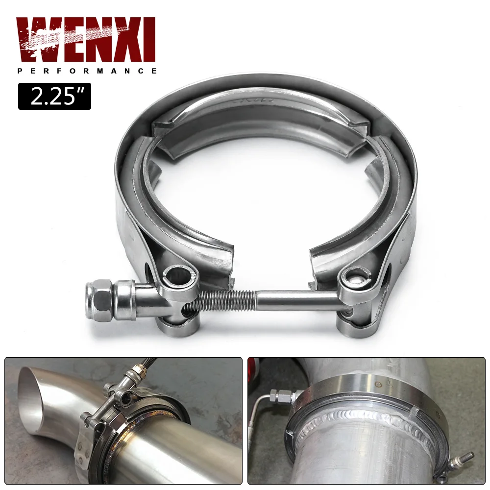 

2,25 дюйма из нержавеющей стали 304 TURBO/INTERCOOLER/DOWNPIPE/DOWN PIPE/HOSE V-Band CLAMP PQY5282VC