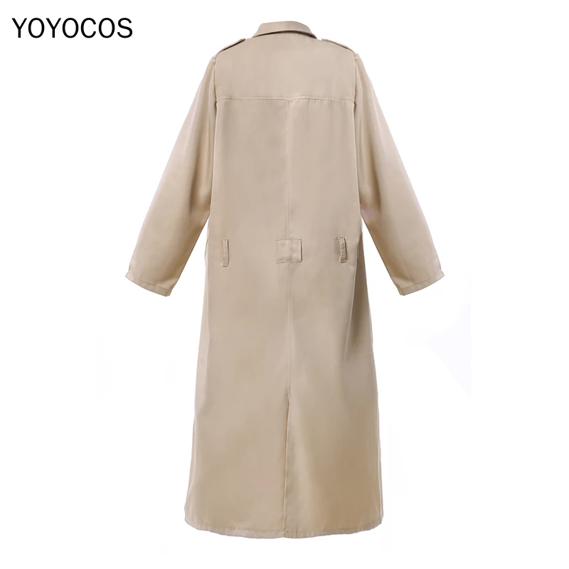 Костюмы для косплея YOYOCOS атака на Титанов Униформа новинка 2021 Бежевый длинный