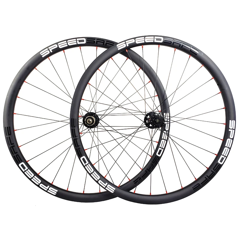 29er MTB XC карбоновые увеличивающие колеса 32 мм ширина 28 Глубина бескамерный