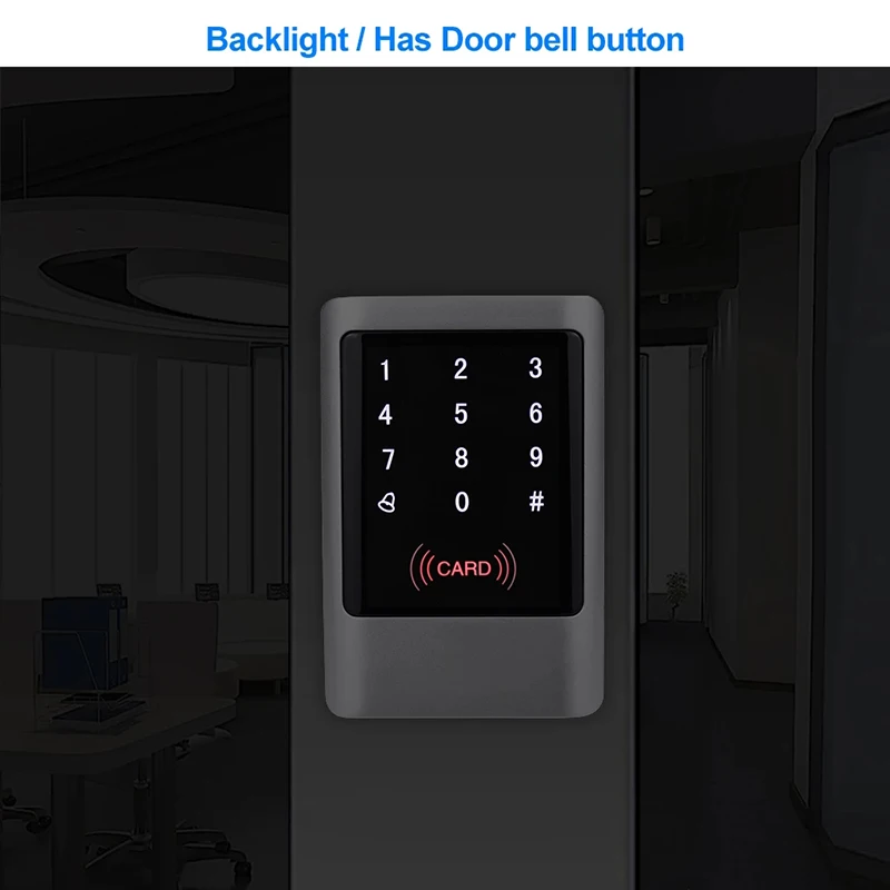 Система контроля доступа с RFID-клавиатурой 125 кГц 13 56 МГц ключами | Безопасность и