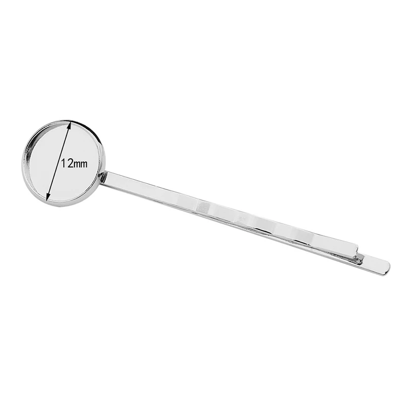 

Classic Plated Copper Material Hairpin Base Setting Cabochon Cameo