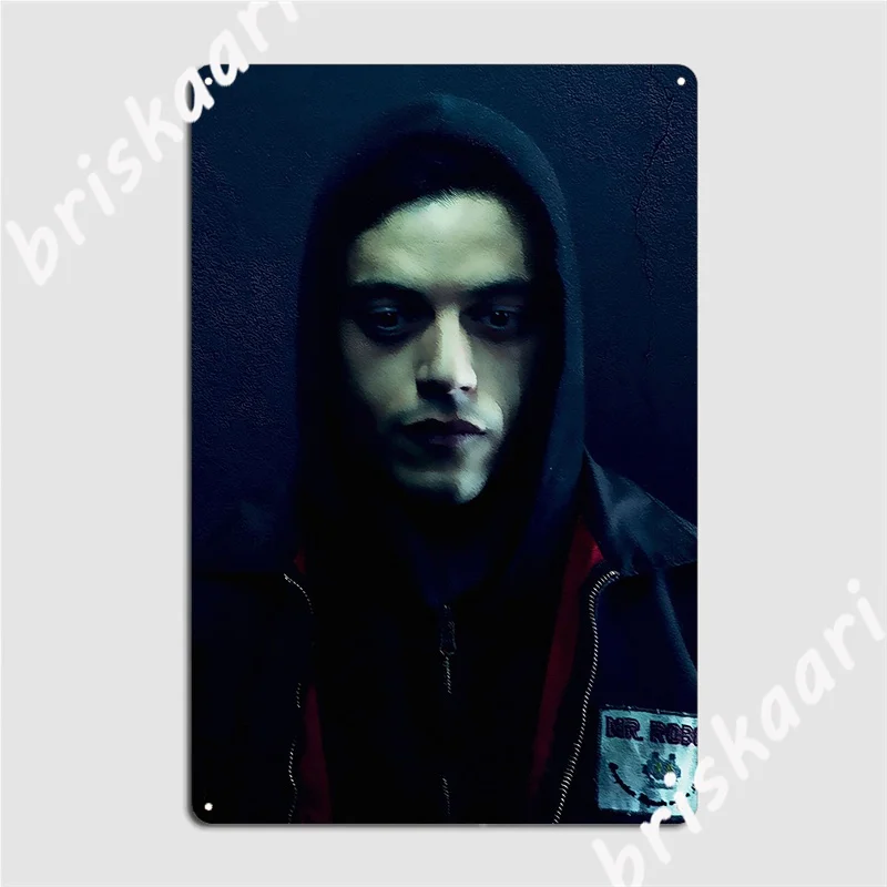 

Металлический винтажный домашний плакат Mr Robot, кинотеатр, кухня, жестяной плакат