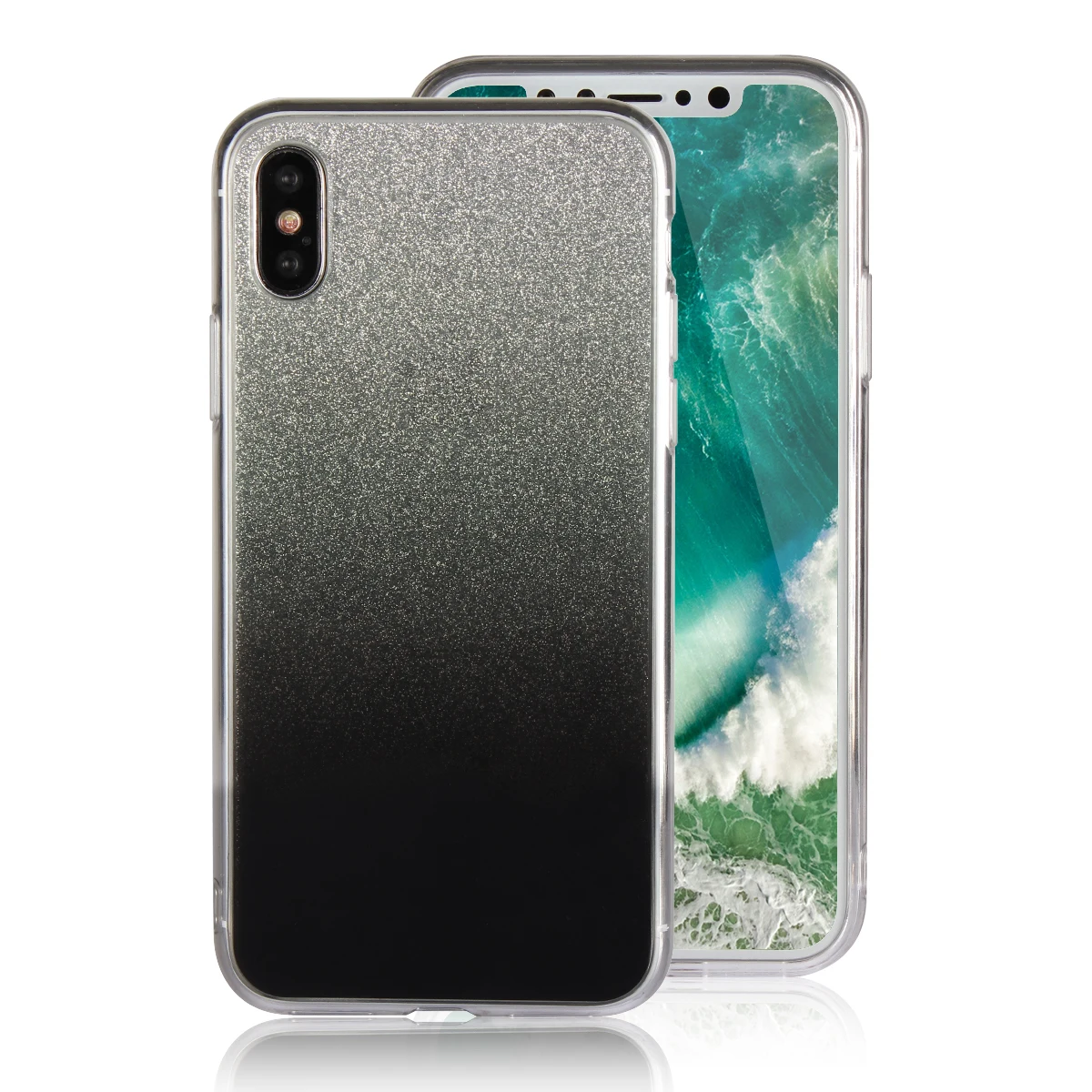Sailortech для iPhone X/6/7 8 блестящий чехол с блестками мягкий из ТПУ защитный Блестящий