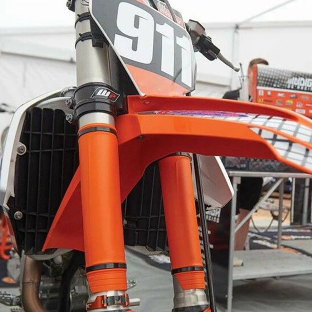 Мотоцикл Универсальный передняя вилка гвардии Обложка протекторы для KTM SX EXC XCW EXCF