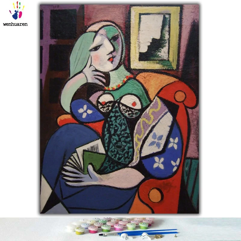 Картина DIY Цифровая живопись по цифровой живописи Рождество День рождения